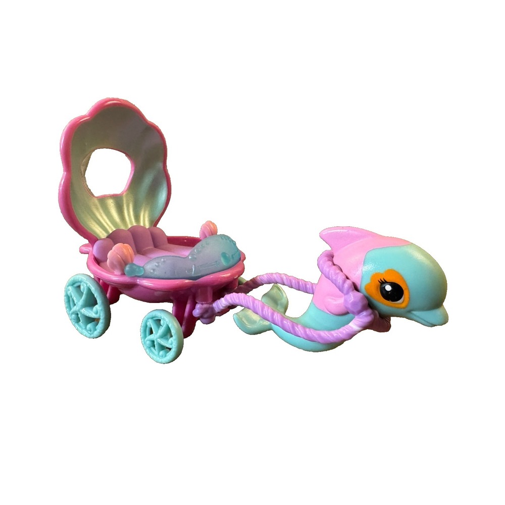 My Little Pony Ponyville Mermaid Dolphin Carriage 2009 Hasbro MLP Replacement